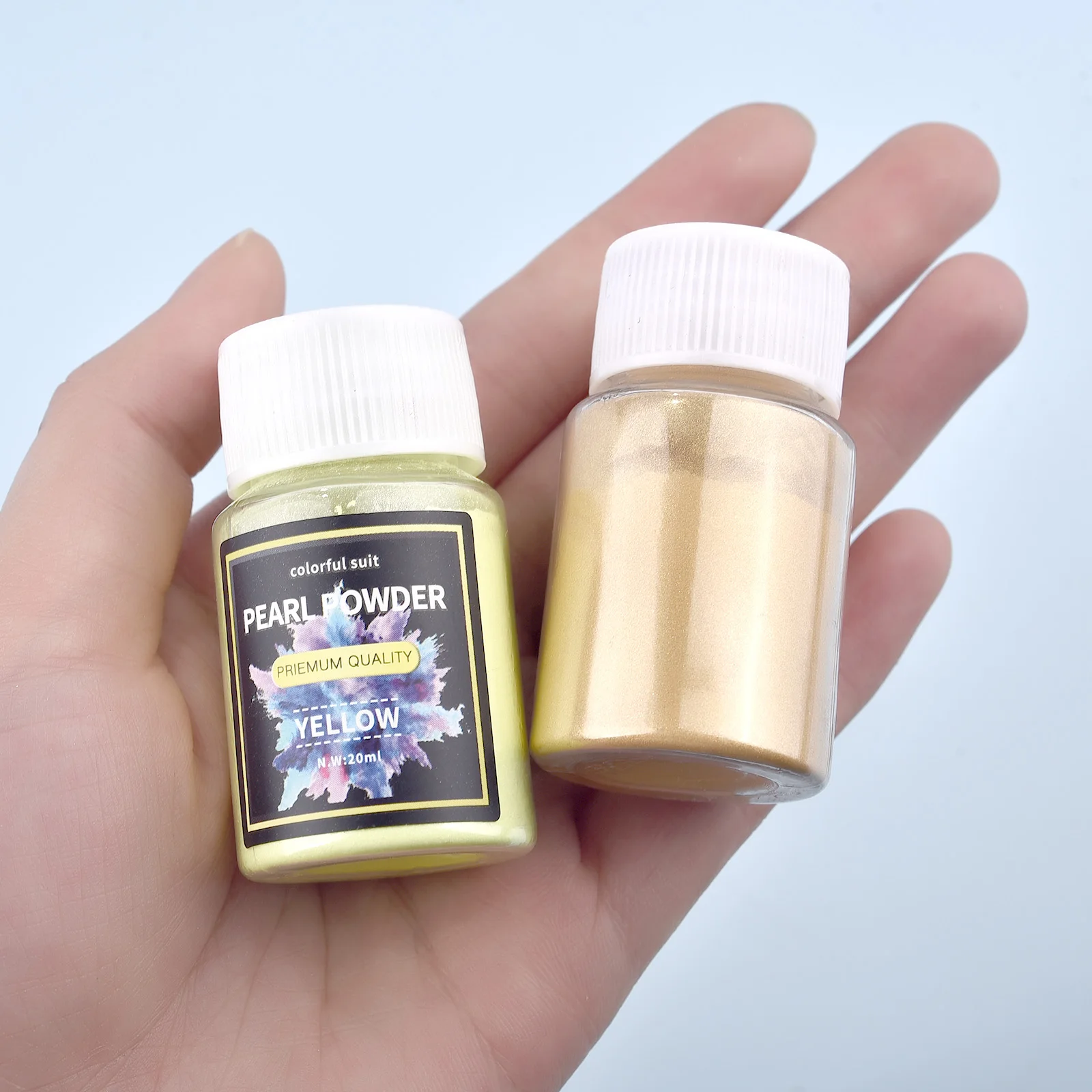 20ml Cosmetic Grade Pearlescen - Resin Pigment Powder recension och pris