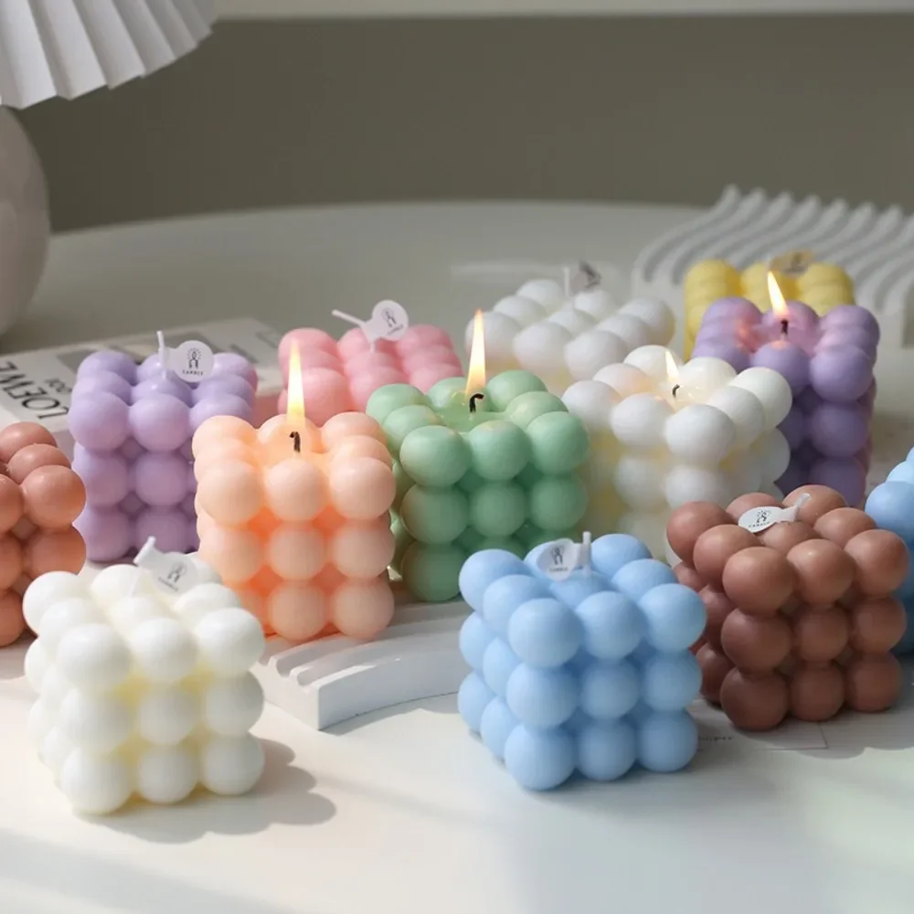 Candle Mold Silicone DIY Cubic - Art Craft Halloween recension och pris
